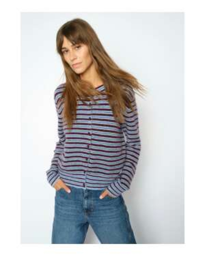 Mos Mosh - Milvi Stripe Cardigan