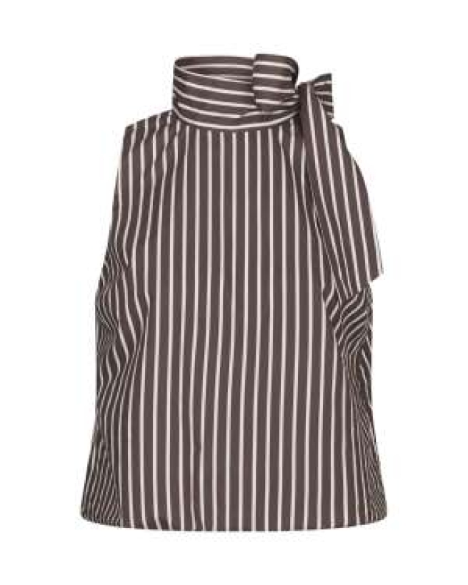 Neo Noir - Veda Wide Stripe Top