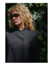 Neo Noir - Tiria Slim Pinstripe Blazer Neo Noir - Tiria Slim Pinstripe Blazer