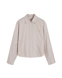 By Malene Birger - Audrey Cropped økologisk bomuldsskjorte By Malene Birger - Audrey Cropped økologisk bomuldsskjorte