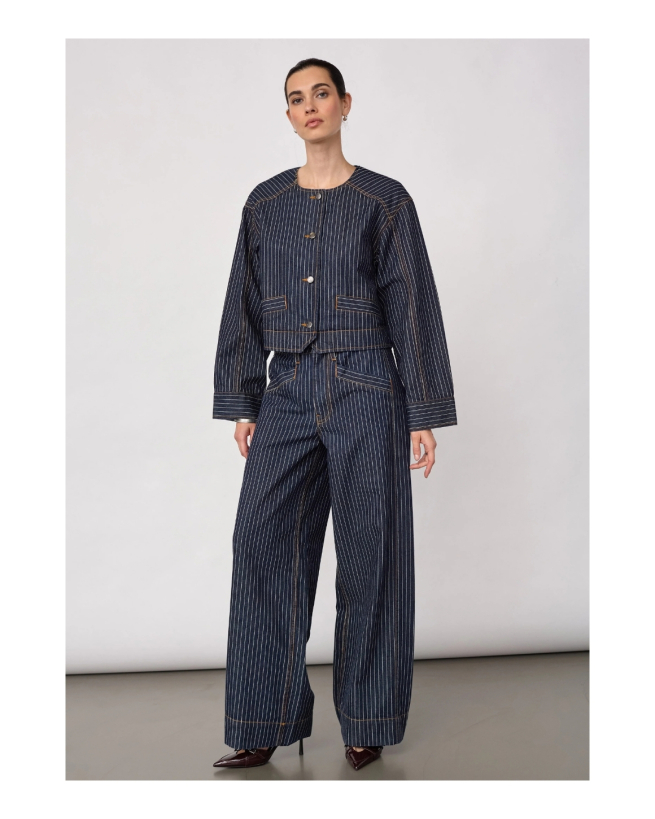 Co Couture - SIGGA Denim Blazer