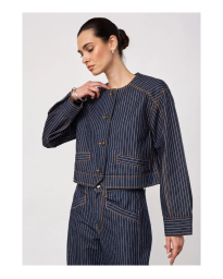 Co Couture - SIGGA Denim Blazer