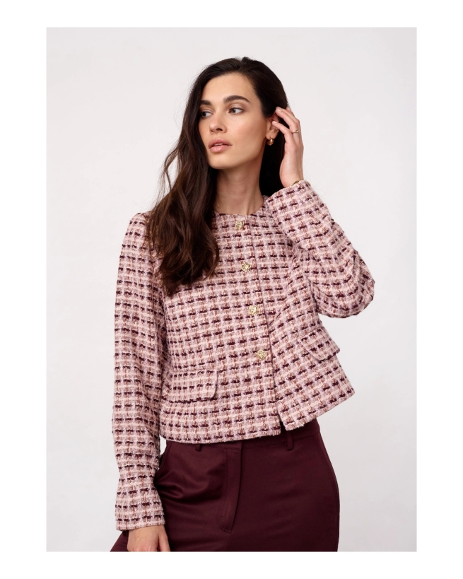 Co Couture - TIKA Bouclé Blazer
