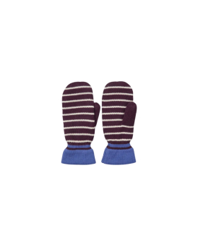 Beck Søndergaard - Thin Striped Emerald Mittens