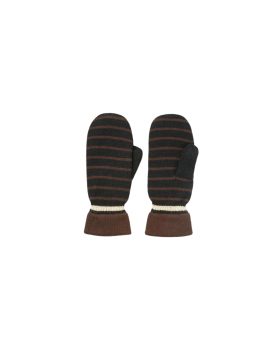Beck Søndergaard - Thin Striped Emerald Mittens