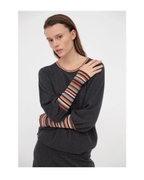 Project AJ117 - STRIKKET BLUSE Project AJ117 - STRIKKET BLUSE