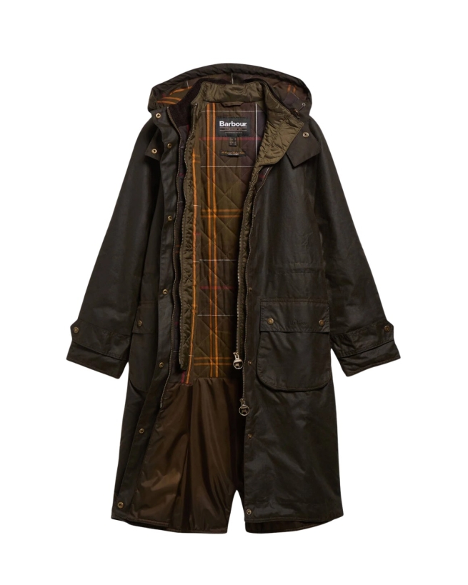 BARBOUR - Long Cannich Wax Jacket