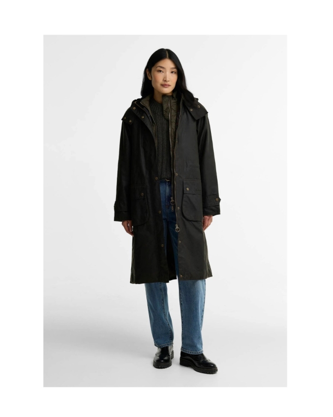 BARBOUR - Long Cannich Wax Jacket