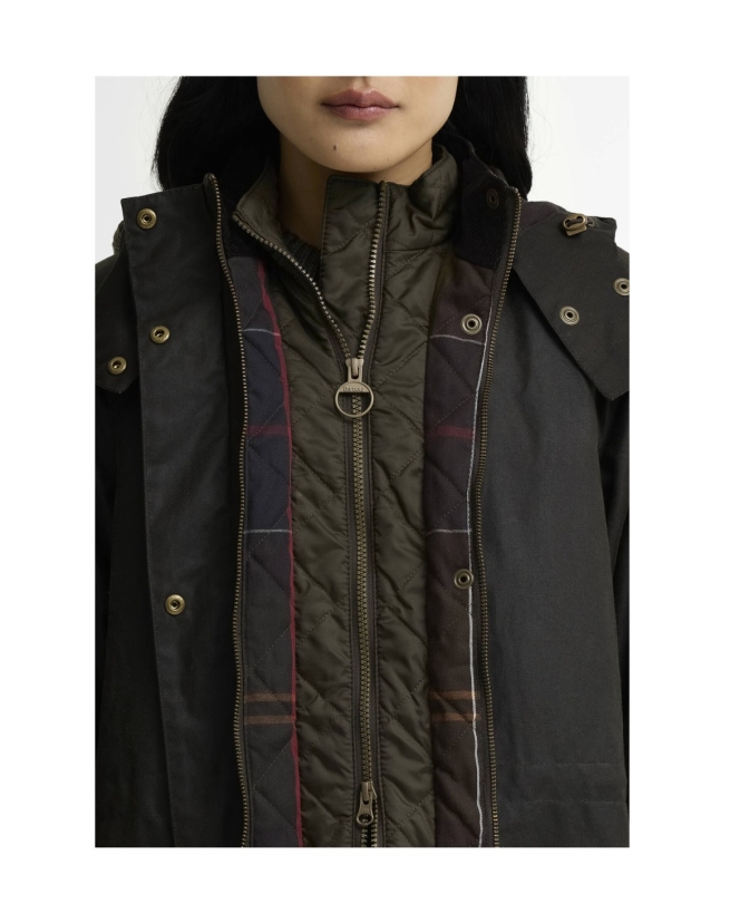 BARBOUR - Long Cannich Wax Jacket