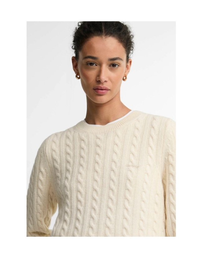 BARBOUR - Ashdown Relaxed Cable Knit Jumper