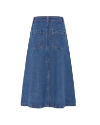 Lollys Laundry - Lennon Denimnederdel Lollys Laundry - Lennon Denimnederdel