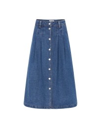 Lollys Laundry - Lennon Denimnederdel Lollys Laundry - Lennon Denimnederdel