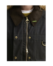 BARBOUR - Tartan Reimagined Icons Tartan Spey Waxed Jacket