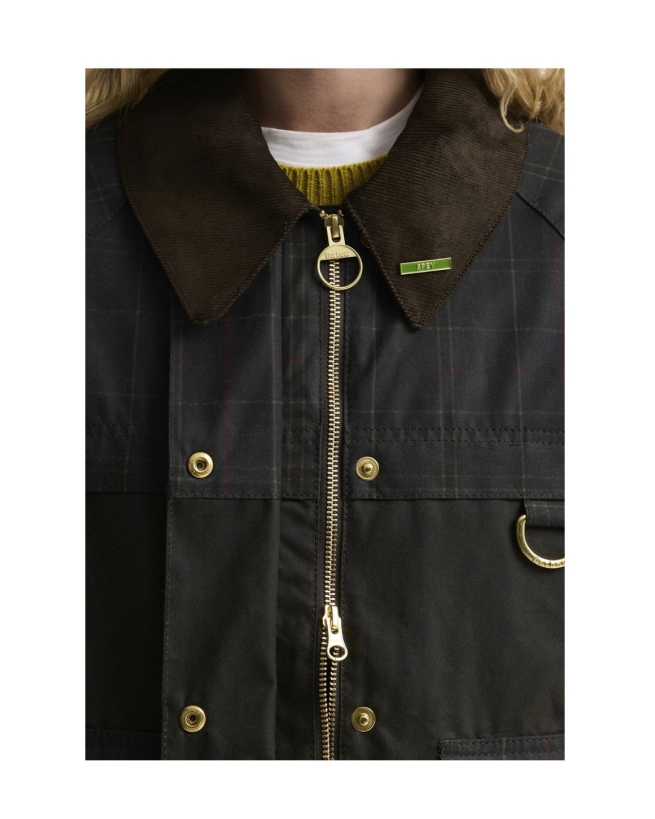 BARBOUR - Tartan Reimagined Icons Tartan Spey Waxed Jacket