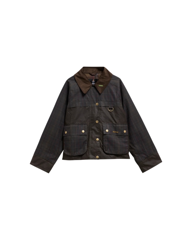 BARBOUR - Tartan Reimagined Icons Tartan Spey Waxed Jacket