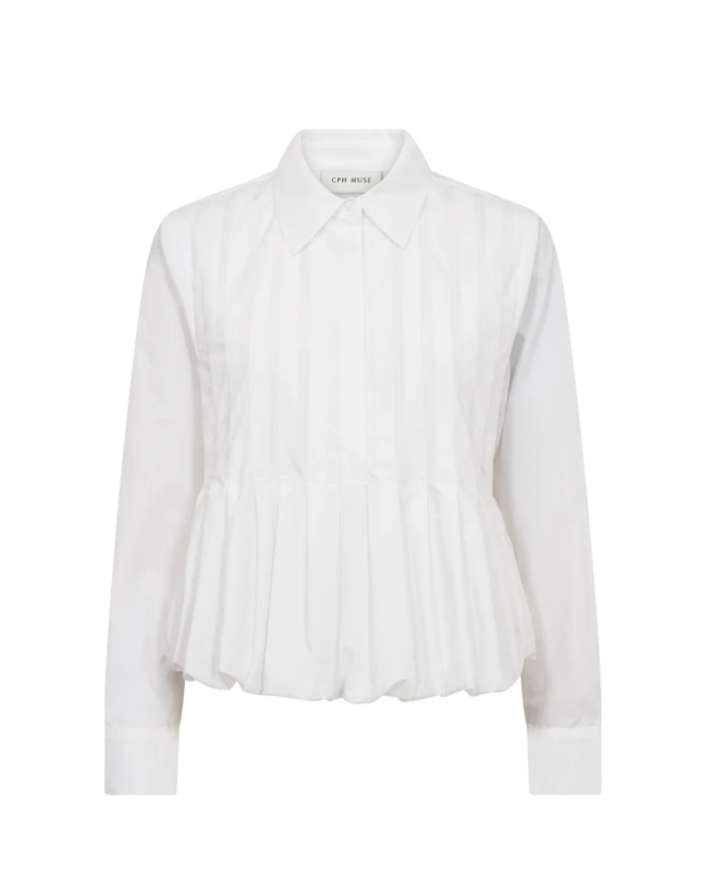 Copenhagen Muse - Pleat Bluse