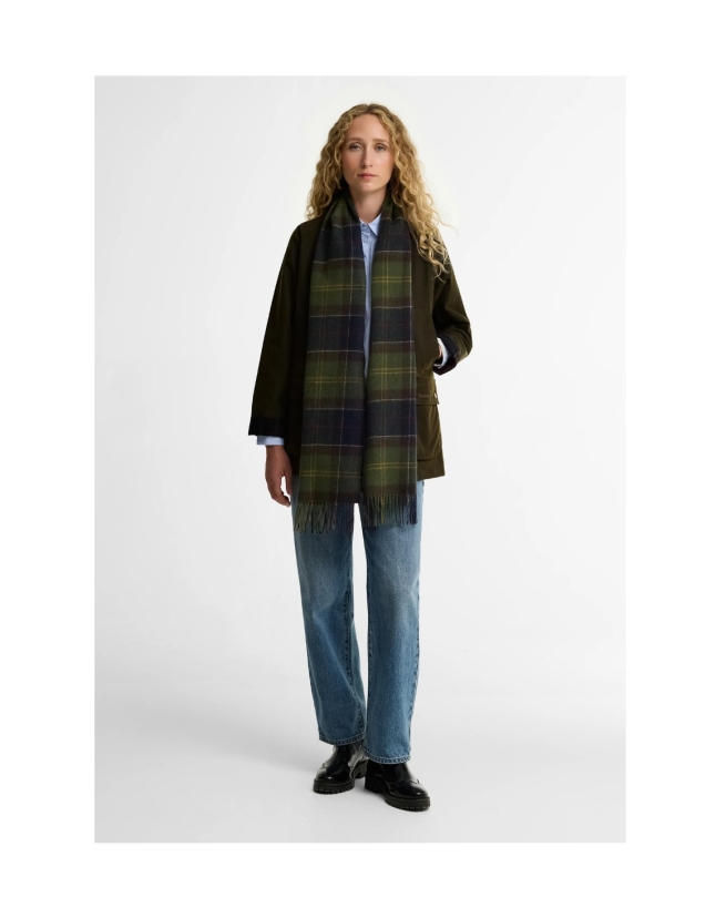 BARBOUR - Tartan Lambswool Cashmere Scarf