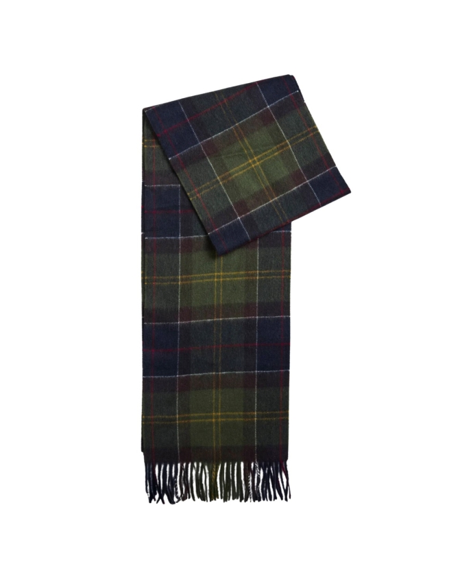 BARBOUR - Tartan Lambswool Cashmere Scarf