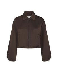 Neo Noir - Denielle Heavy Sateen Jacket Neo Noir - Denielle Heavy Sateen Jacket