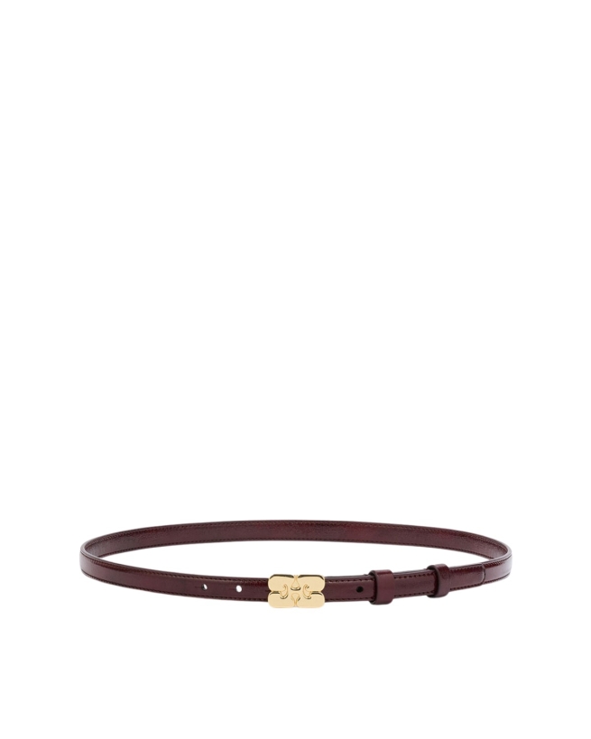 Ganni - Butterfly Logo Belt