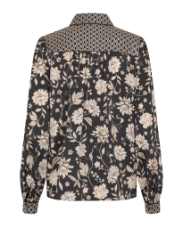 Kudibal - MARGIT SILKEBLUSE MED BLOMSTERPRINT Kudibal - MARGIT SILKEBLUSE MED BLOMSTERPRINT