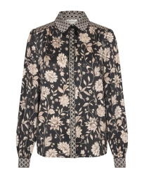 Kudibal - MARGIT SILKEBLUSE MED BLOMSTERPRINT Kudibal - MARGIT SILKEBLUSE MED BLOMSTERPRINT
