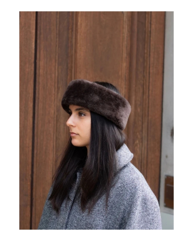 Beck Søndergaard - DORA SHEARLING PANDEBÅND