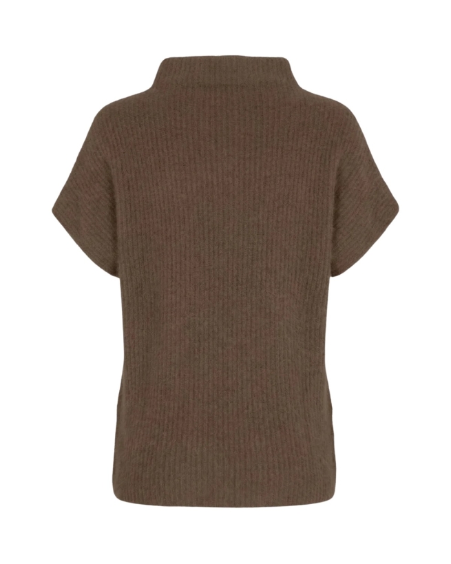 Notyz - Cashmere Raccoon Strikbluse