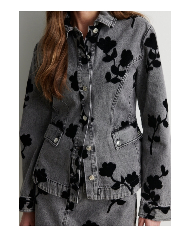 Second Female - LAWRISSA DENIM SKJORTE
