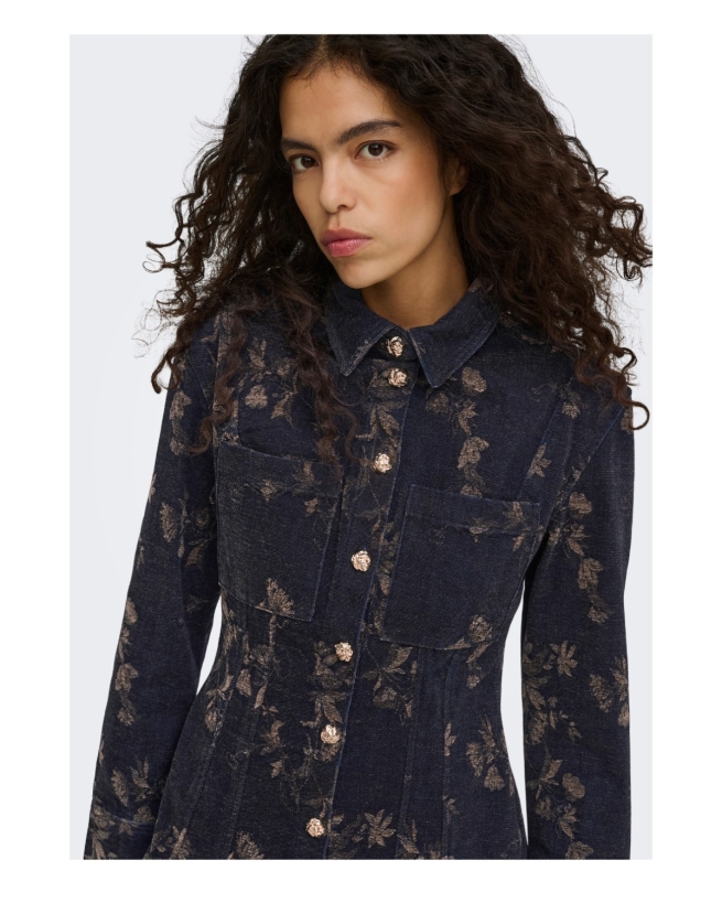 Only - BELINDA DENIM SKJORTE