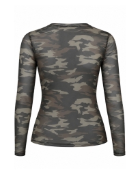 Black Colour - KAMMA MESH BLUSE Black Colour - KAMMA MESH BLUSE
