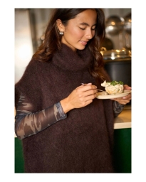 Black Colour - KAMMA MESH BLUSE Black Colour - KAMMA MESH BLUSE