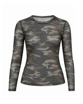 Black Colour - KAMMA MESH BLUSE